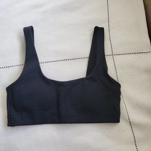 Gapfit Black Square Neck Sports Bra Sz Xs
